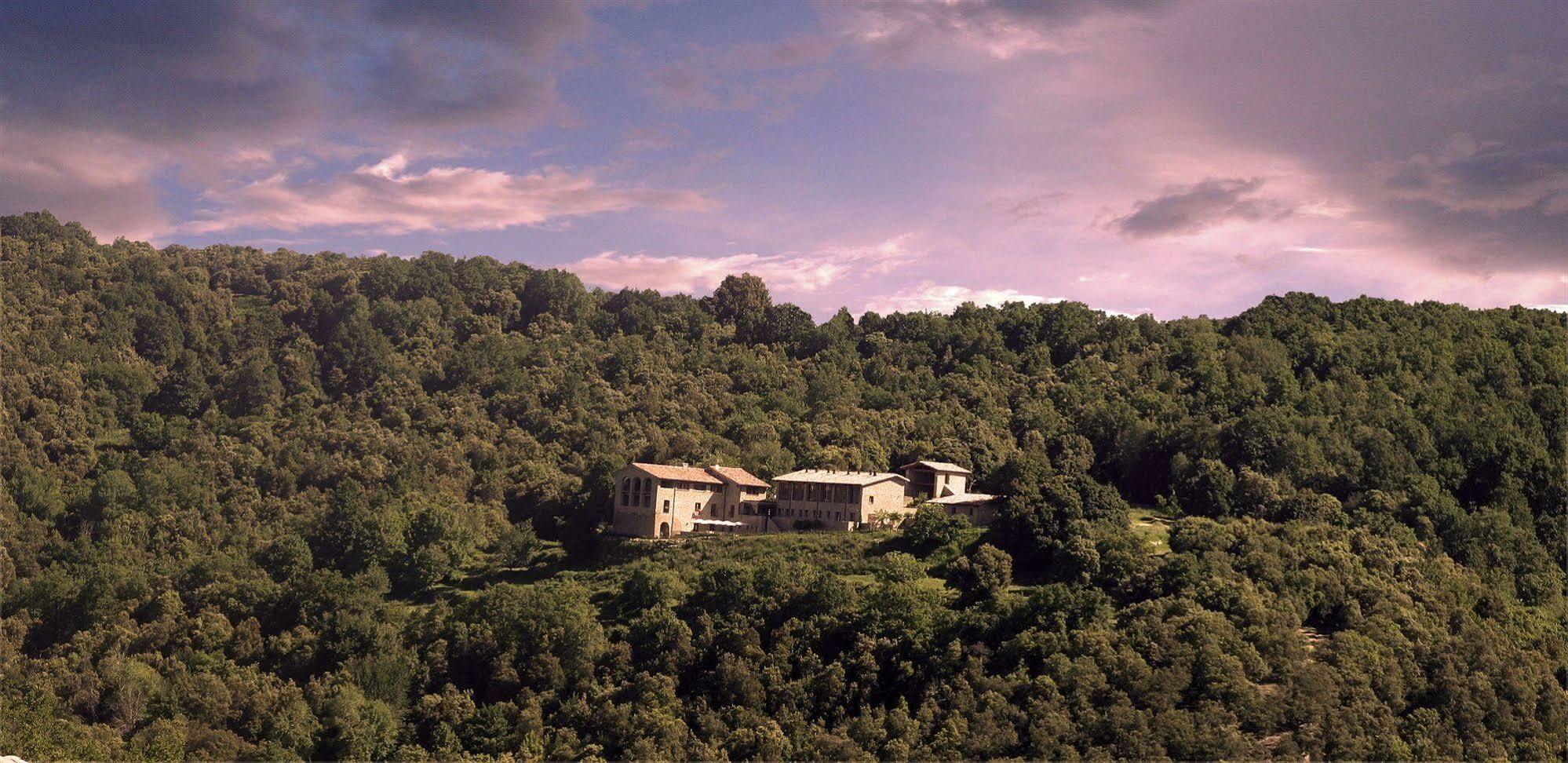 Hotel Restaurante El Ventos Sant Felíu de Pallarols Exteriér fotografie