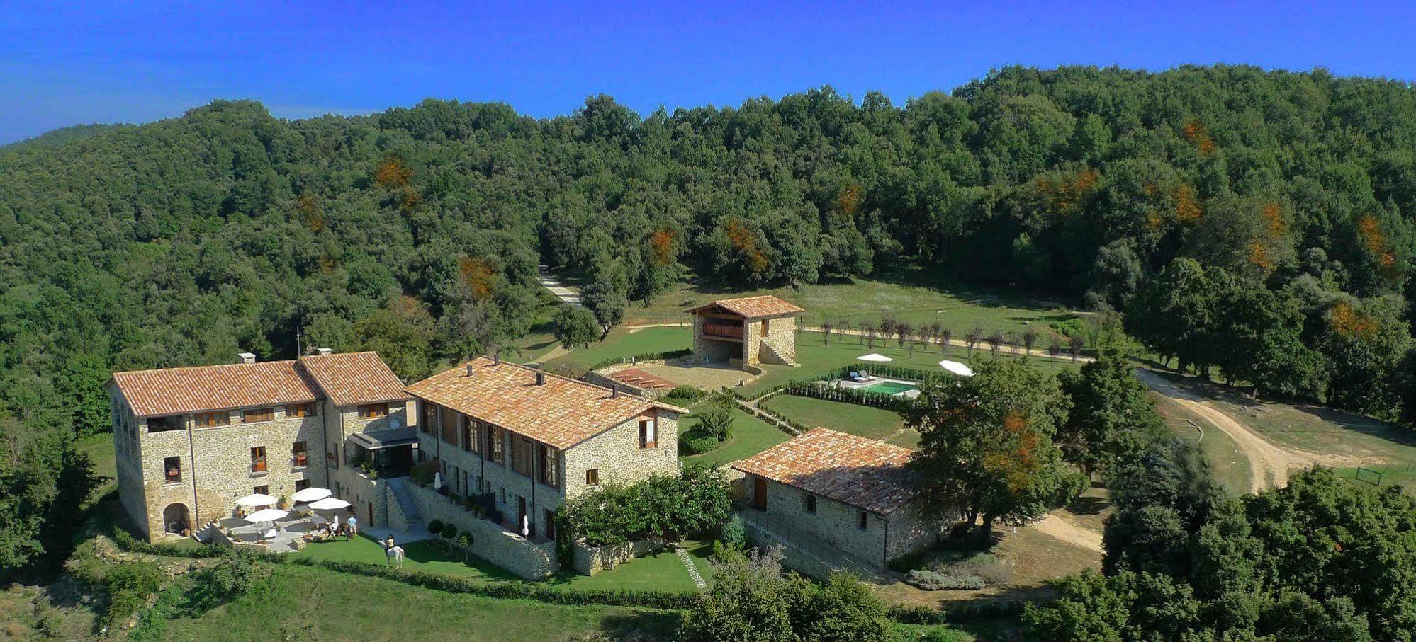 Hotel Restaurante El Ventos Sant Felíu de Pallarols Exteriér fotografie