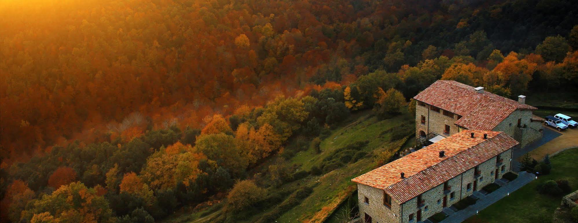 Hotel Restaurante El Ventos Sant Felíu de Pallarols Exteriér fotografie