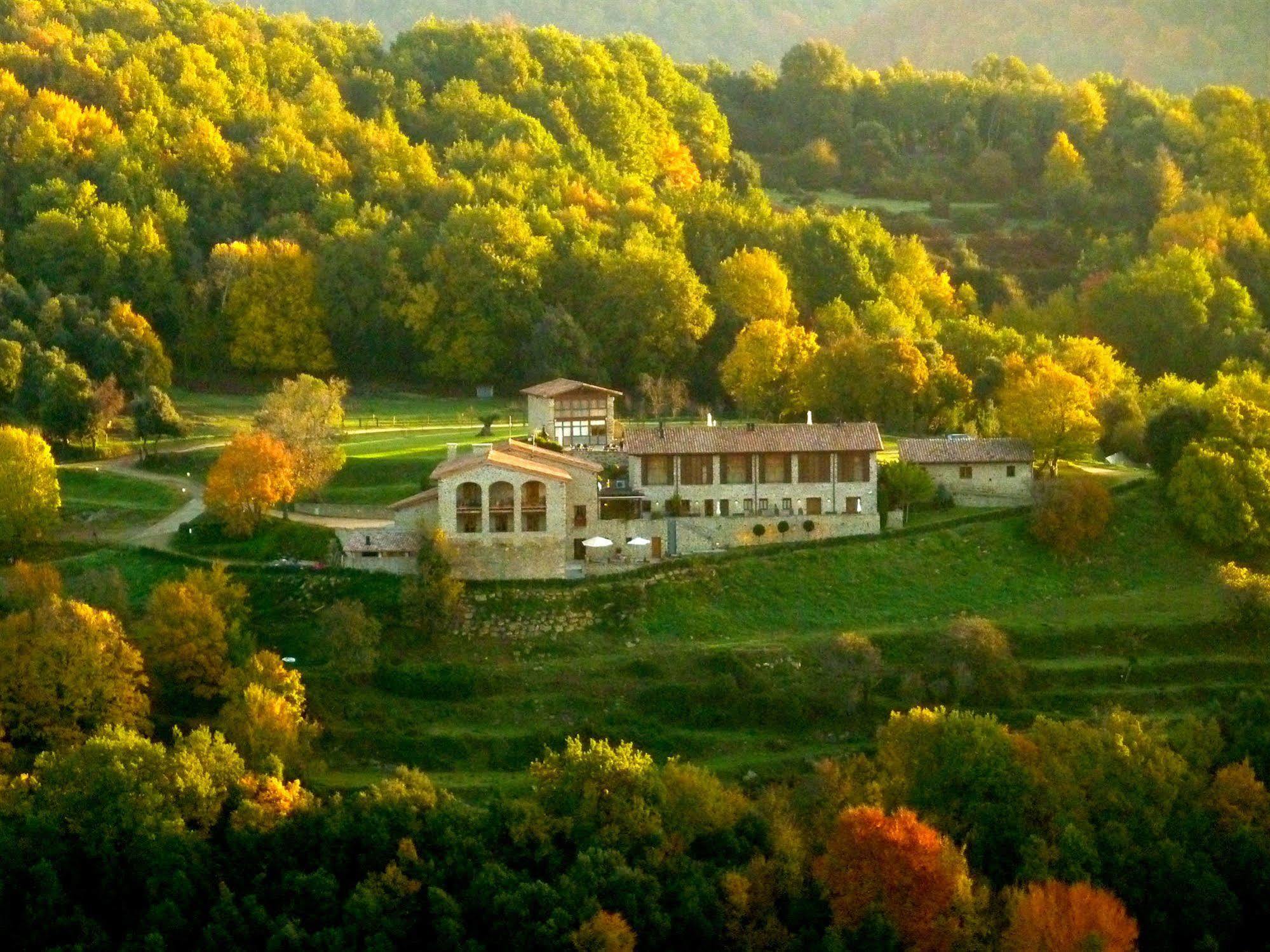 Hotel Restaurante El Ventos Sant Felíu de Pallarols Exteriér fotografie