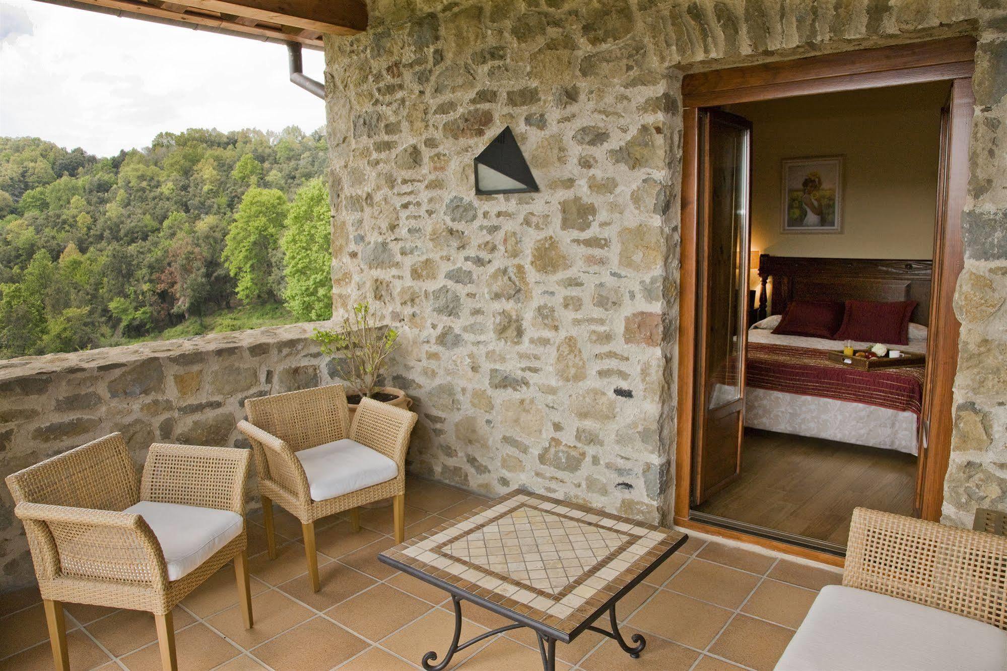 Hotel Restaurante El Ventos Sant Felíu de Pallarols Exteriér fotografie