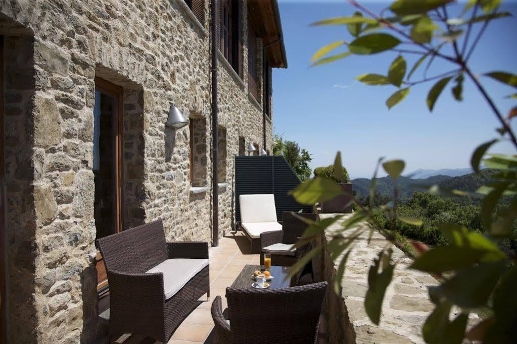 Hotel Restaurante El Ventos Sant Felíu de Pallarols Exteriér fotografie